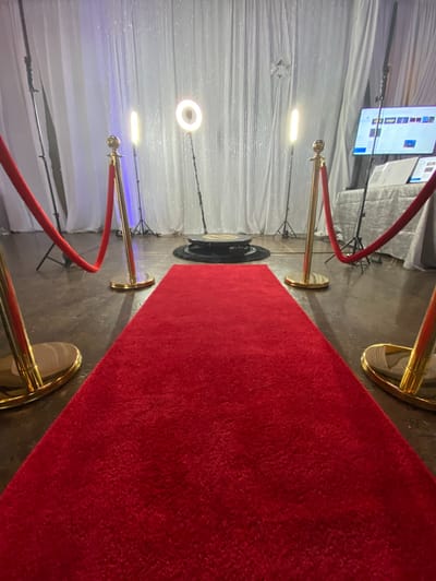 360 Photo Booth at a the Carolinas event